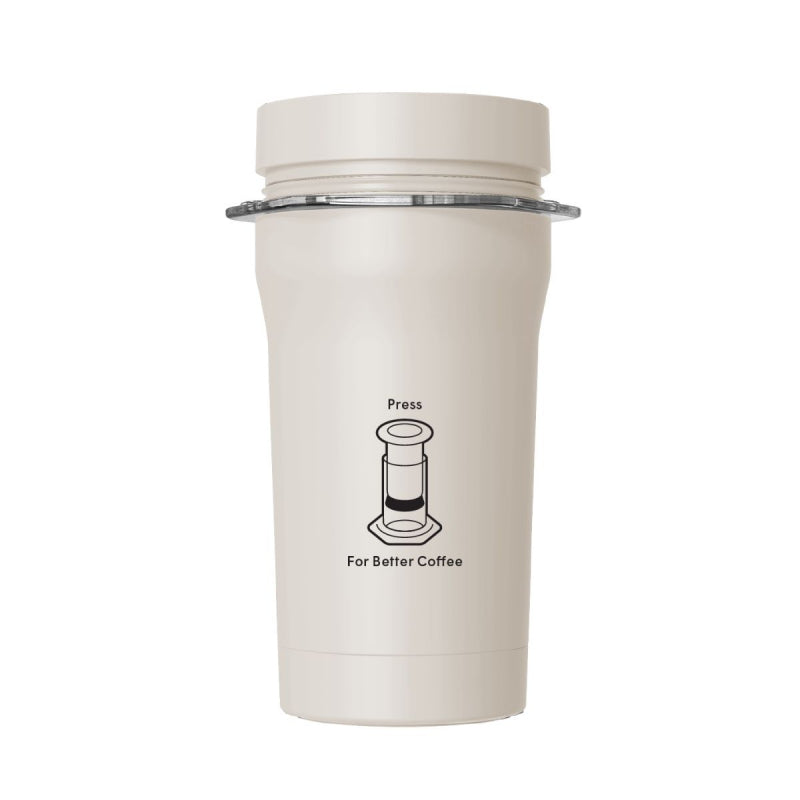 Aeropress Go Plus Travel Coffee Press Cream