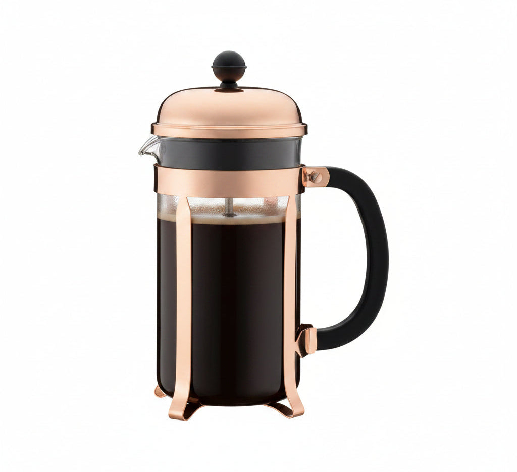 Bodum Chambord Coffee Maker 8 Cup 1.0L/34oz - Glass Copper Lid