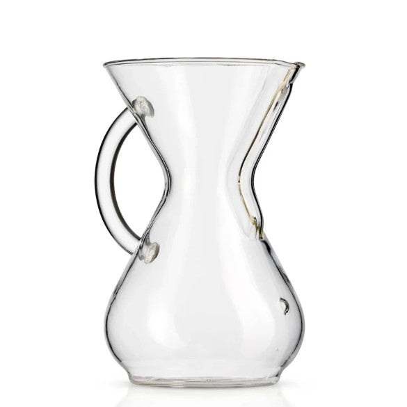 Chemex Pour Over Coffee Maker Glass Handle 3 Cup