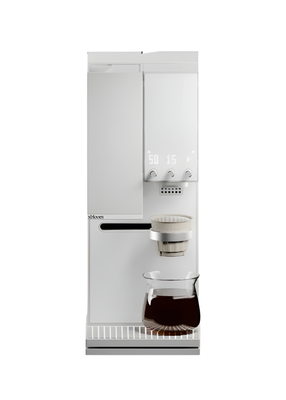 xBloom Studio Coffee Machine Product Colour Variant White Front Facing View