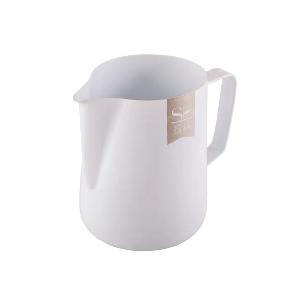 Espresso Gear Teflon Coated Foaming Jug 600ml Product Colour White