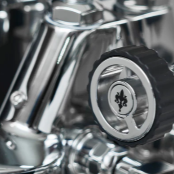 Eureka Pura Espresso Coffee Machine Product Detail Closeup View