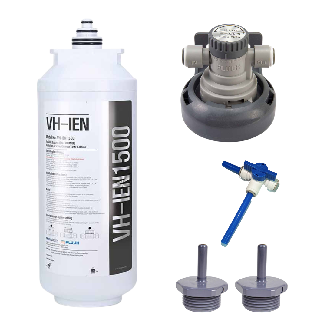 VH-IEN 1500 Water Filter inc 0-70% Bypass Head Product Closeup