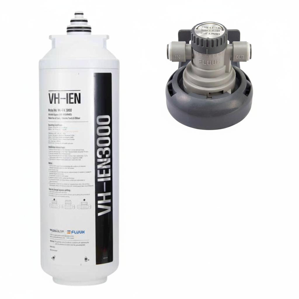 VH-IEN 3000 Water Filter inc 070% Bypass Head Product Closeup