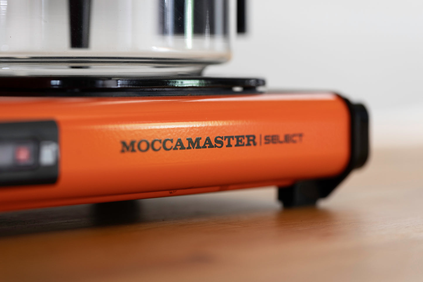 Moccamaster KBG Select Filter Coffee Machine Manufacturer Brand Name Closeup View