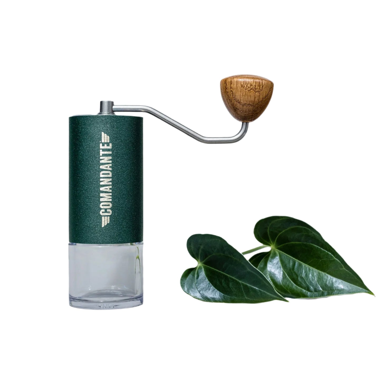 Comandante C40 Nitro Blade Coffee Grinder MK4 Product Colour Variant Racing Green Lifestyle Image