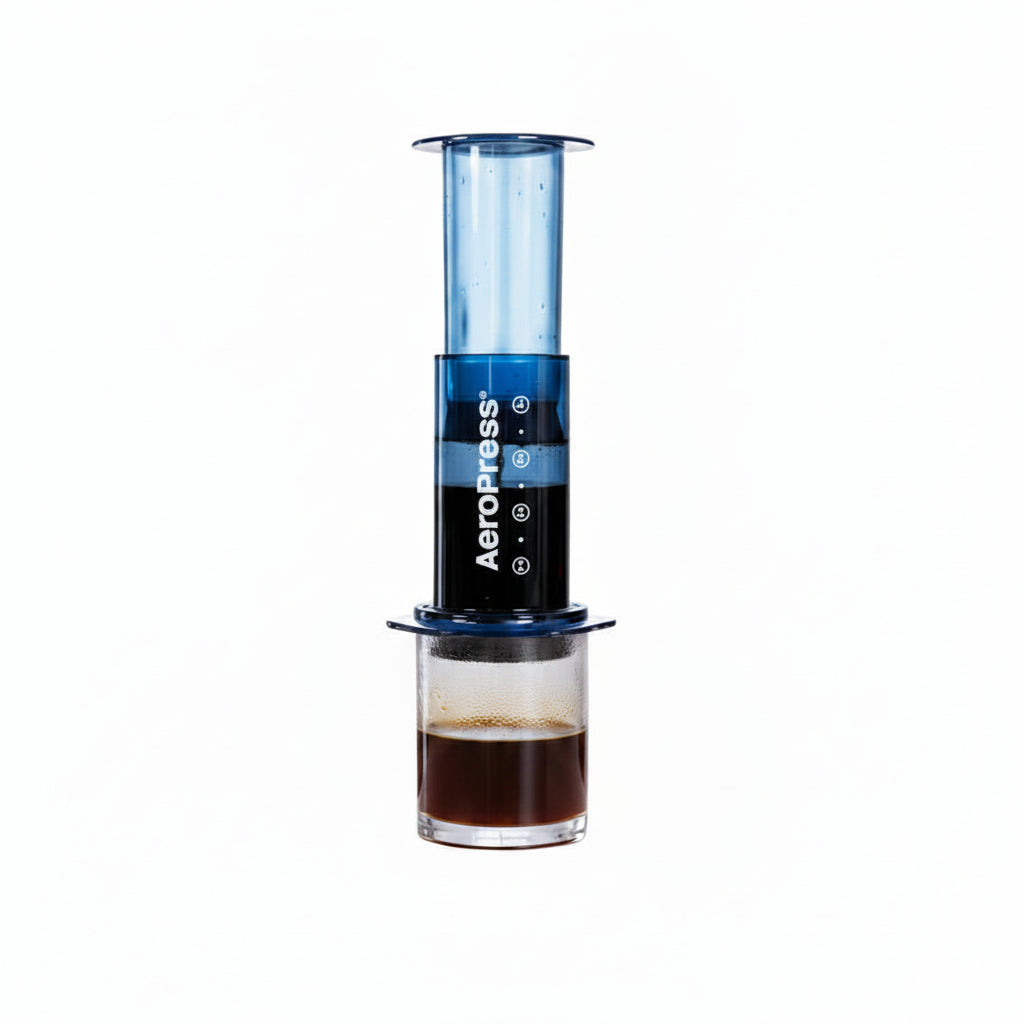 Aeropress Clear Blue Coffee Maker