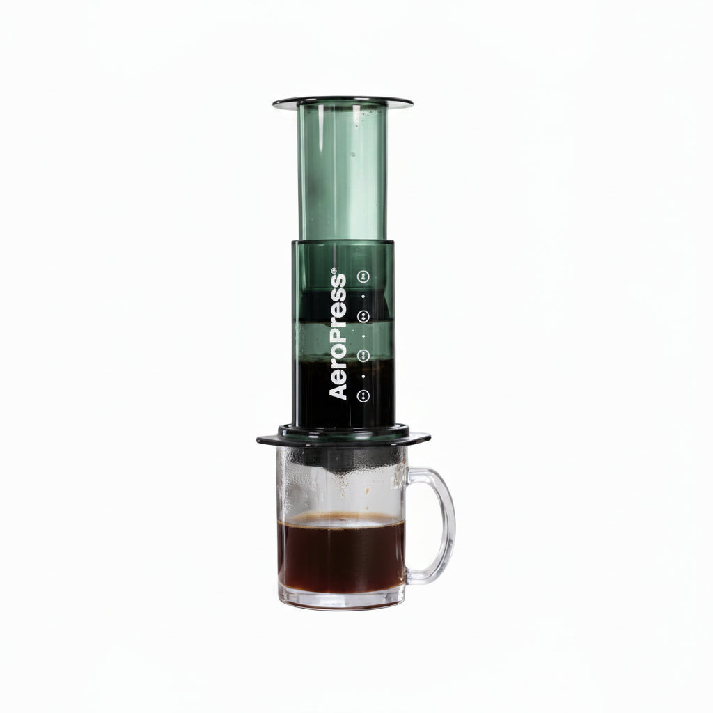 Aeropress_Clear_Green_Coffee_Maker