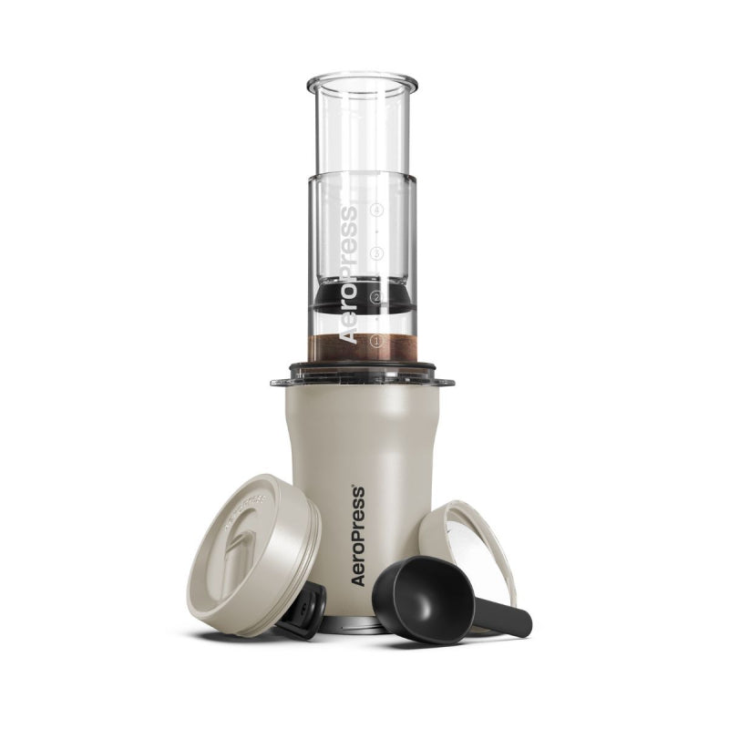 Aeropress Go Plus Travel Coffee Press Cream