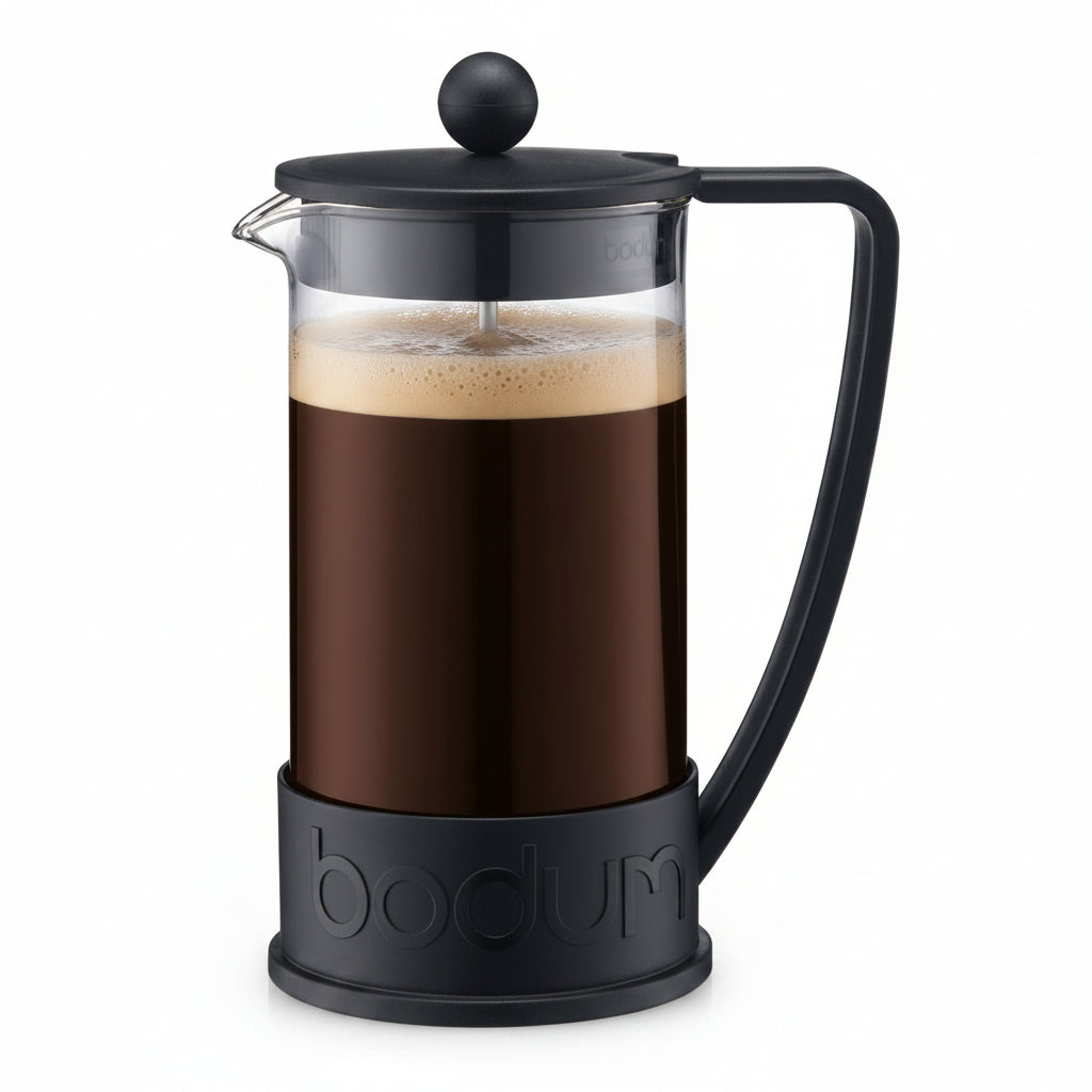Bodum Brazil French Press Coffee Maker 8 CUP, 1.0 L, 34 OZ Black