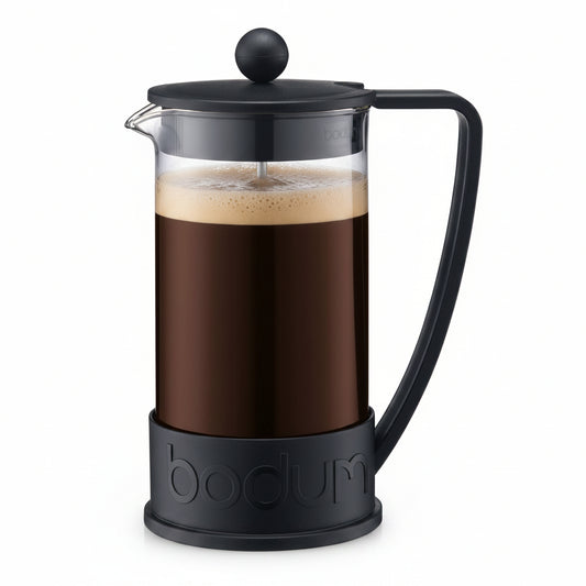 Bodum Brazil French Press Coffee Maker 8 CUP, 1.0 L, 34 OZ Black