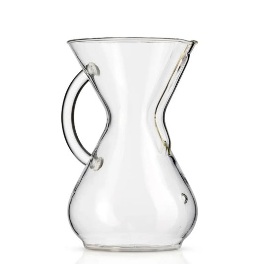 Chemex Pour Over Coffee Maker Glass Handle 3 Cup