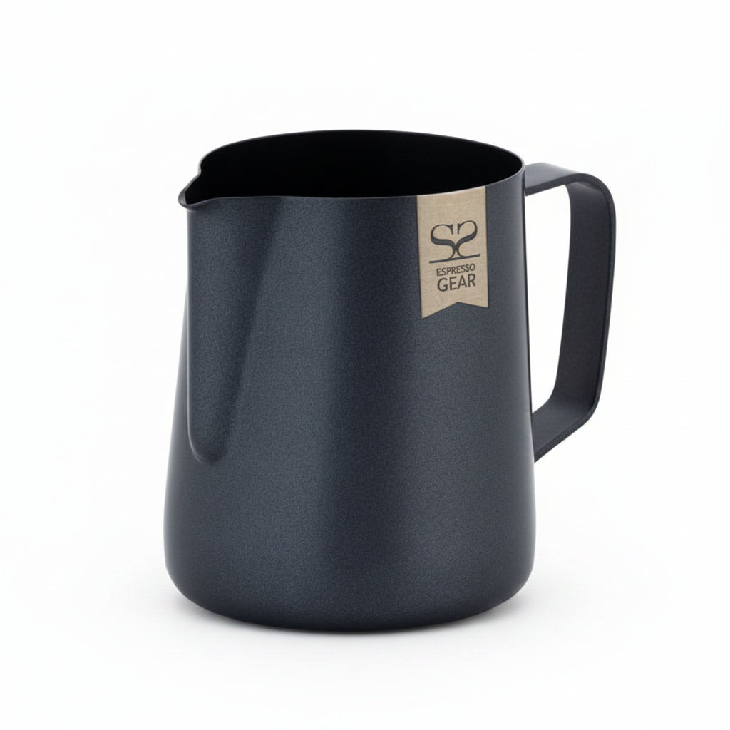Espresso Gear Teflon Coated Foaming Jug 350ml Product Colour Black
