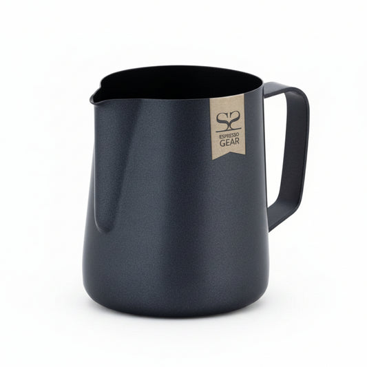 Espresso Gear Teflon Coated Foaming Jug 350ml Product Colour Black