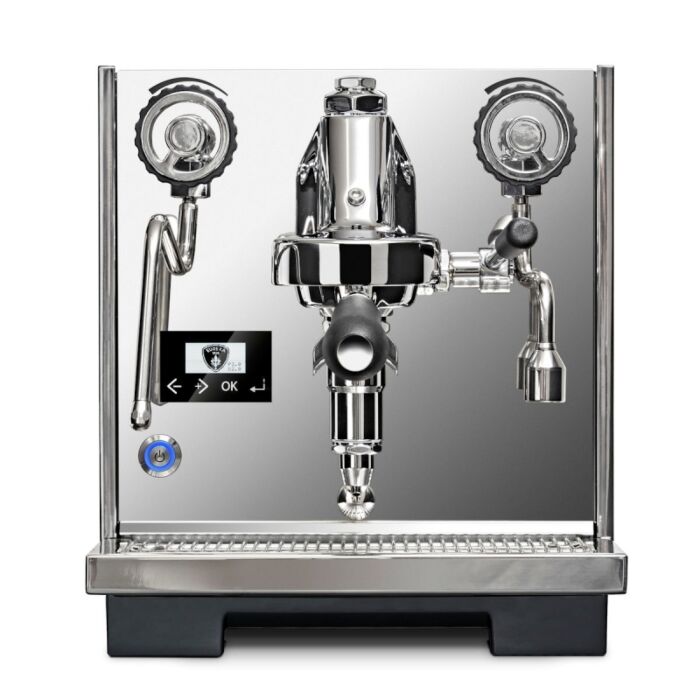 Eureka Constanza R Espresso Machine Product Showing Panel Colour Variant Stainless Steel Front View