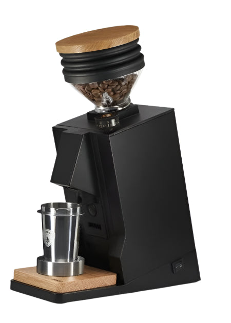 Mignon Oro Single Dose Espresso Coffee Grinder Product Colour Variant Black Side Facing View
