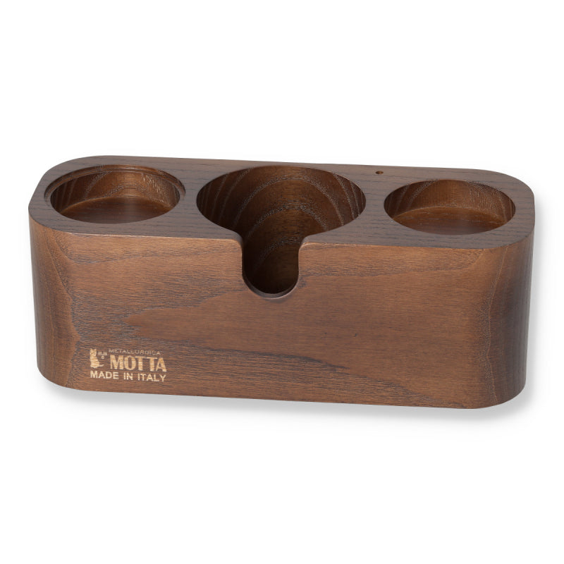 Motta Coffee Tamping Set - 3 Positions Product Material Wooden Front Facing View