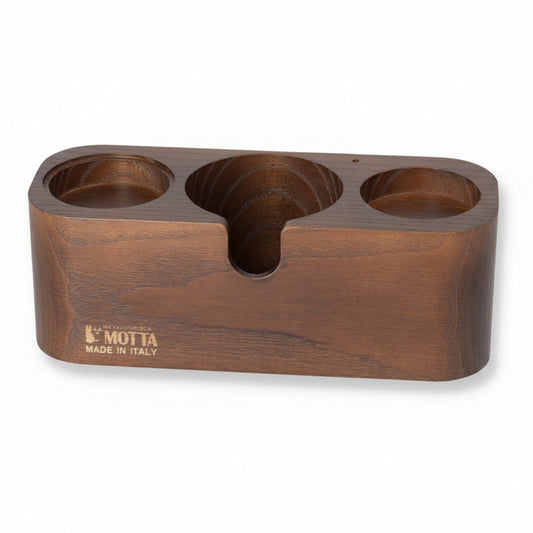 Motta Coffee Tamping Set - 3 Positions Product Material Wooden Front Facing View