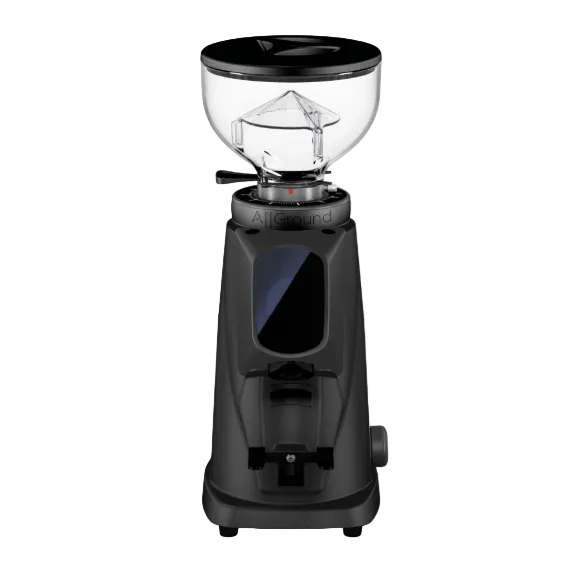 Sanremo Allground Sense Coffee Grinder Product Colour Black Front Facing View