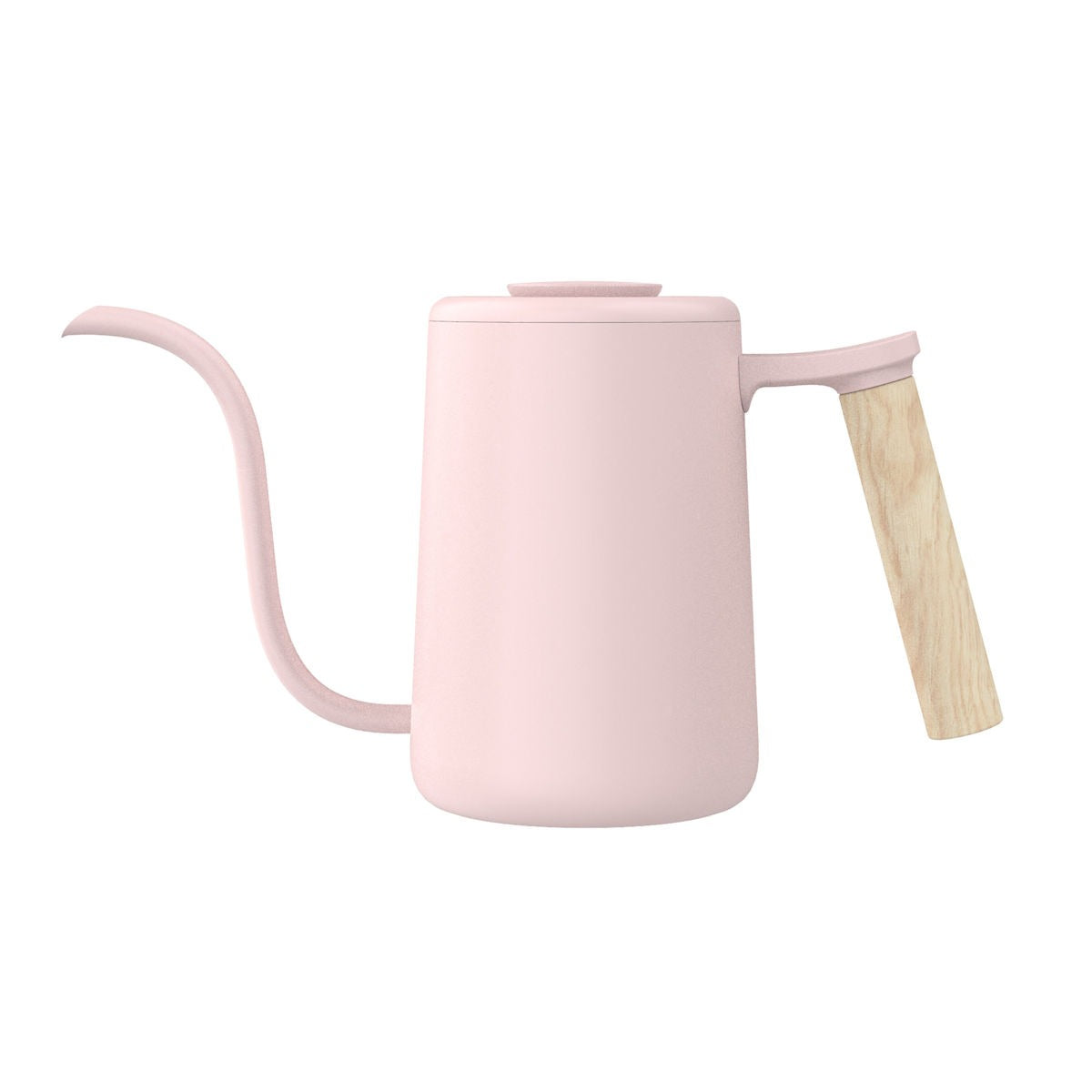 Timemore Manual Pour Over Coffee Kettle Product Colour Pink Side Facing View