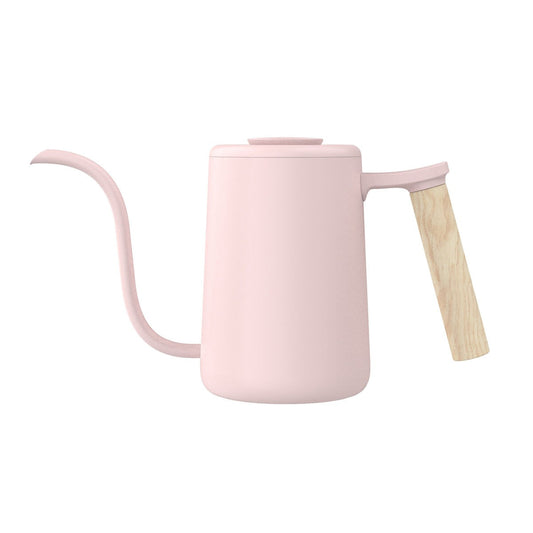 Timemore Manual Pour Over Coffee Kettle Product Colour Pink Side Facing View