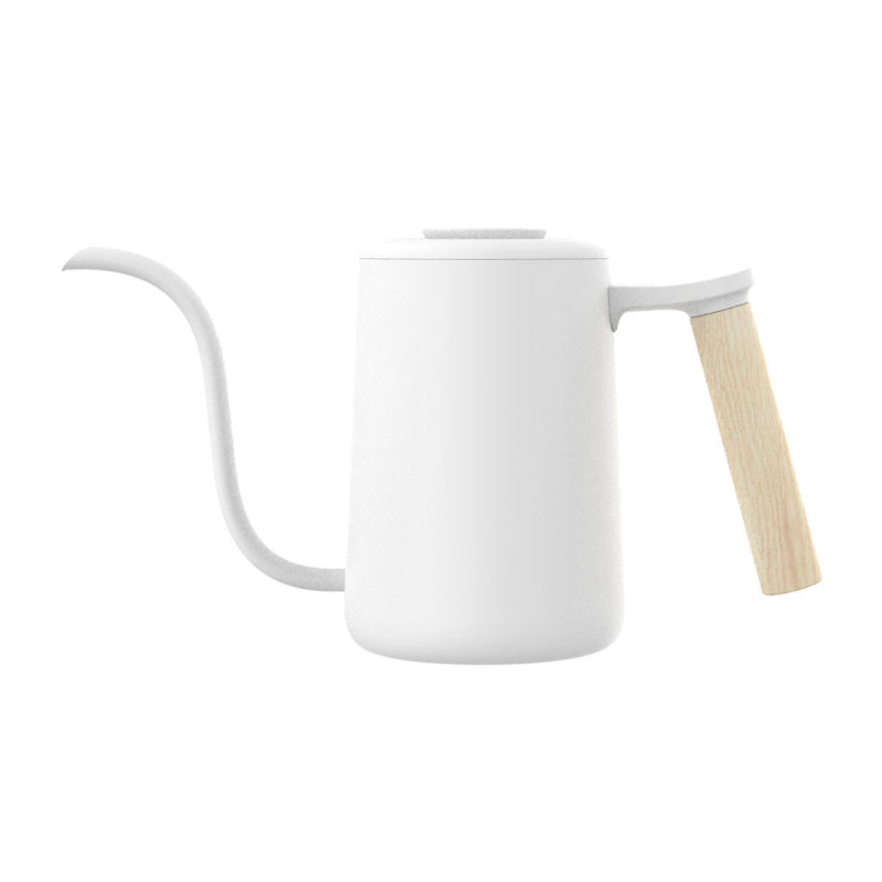 Timemore Manual Pour Over Coffee Kettle Product Colour White Side Facing View