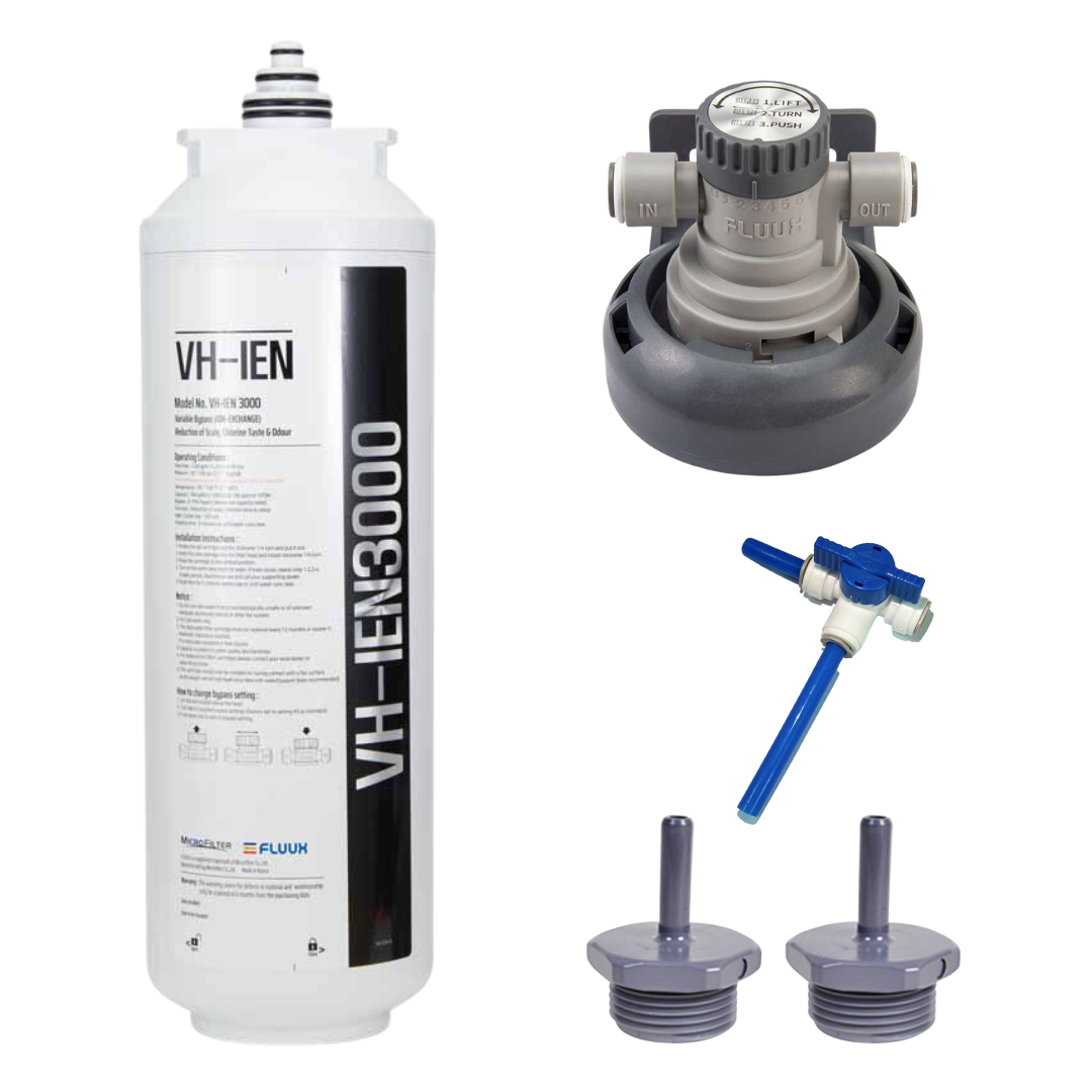 VH-IEN 3000 Water Filter inc 070% Bypass Head Product Closeup 
