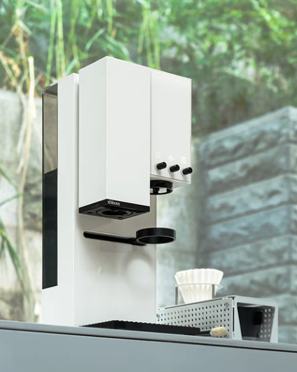 xBloom Studio Coffee Machine Product Colour Variant Twilight Side Angled View - Life Style Image