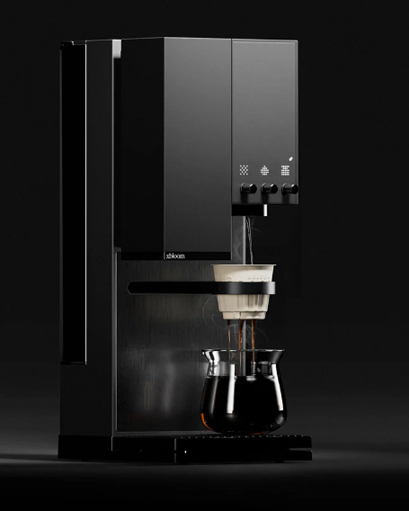 xBloom Studio Coffee Machine Product Colour Variant Black Front View - Life Style Image